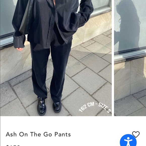 SOLD🍄NWT djerf avenue ash on the go SET size small - Picture 2 of 2